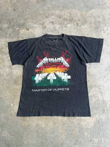 Band Tees × Metallica × Vintage VTG 80's Metallica