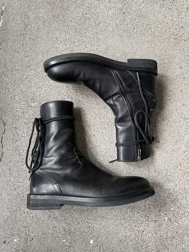 Ann demeulemeester back lace boots best sale