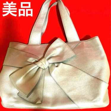 UNO KANDA Uno Kanda Tote Bag Ribbon Bag Made in J… - image 1