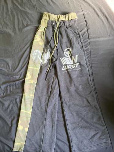 Designer × Japanese Brand The Wrst Camo Sweatpants - image 1