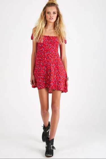 Spell USA Spell rambling rose mini dress