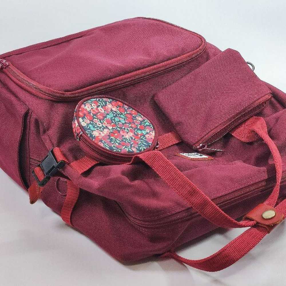 MI-NA Mina Camera Backpack Limited Color Bordeaux… - image 2