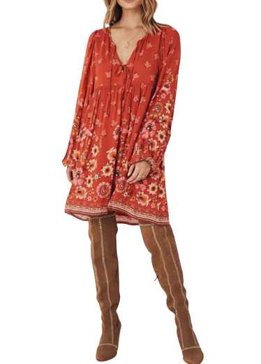 Spell USA Joni tunic dress- campfire - image 1