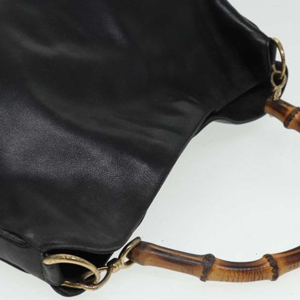 Gucci GUCCI Shoulder Bag Leather Black 001 0166 1… - image 6