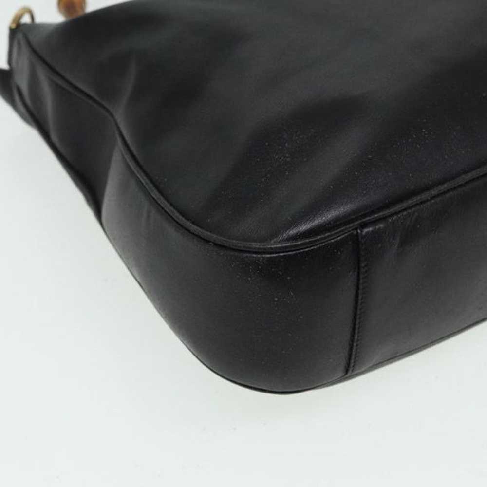 Gucci GUCCI Shoulder Bag Leather Black 001 0166 1… - image 8