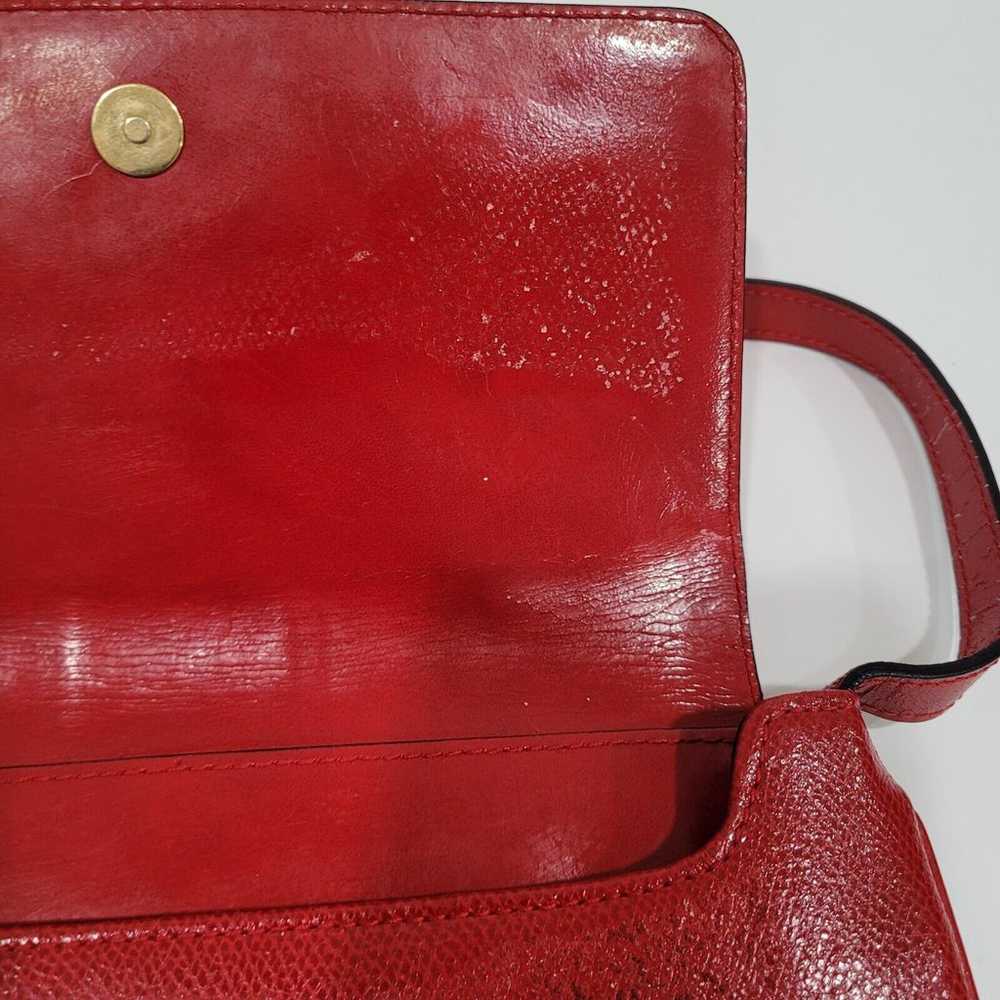 Givenchy Vintage Leather Shoulder Bag Purse Small… - image 10