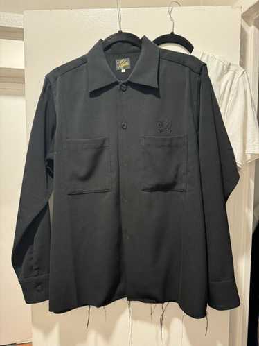 Needles Needles raw hem button up