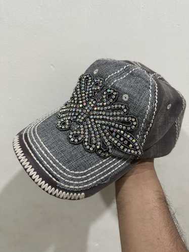 Other × Vintage Rare Olive & Pique Swarovski Hat - image 1