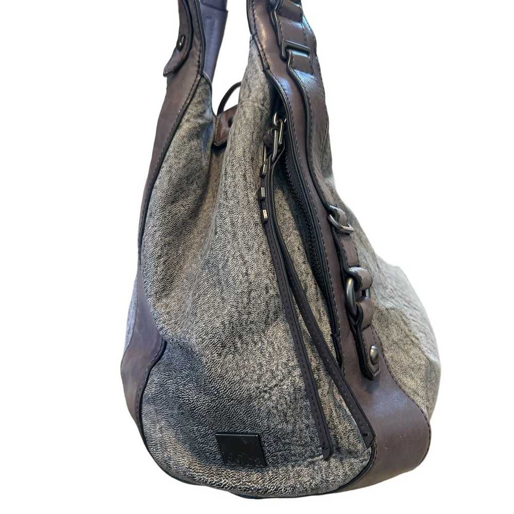 KOOBA Aston Hobo Marled Leather Gray Shoulder bag… - image 3