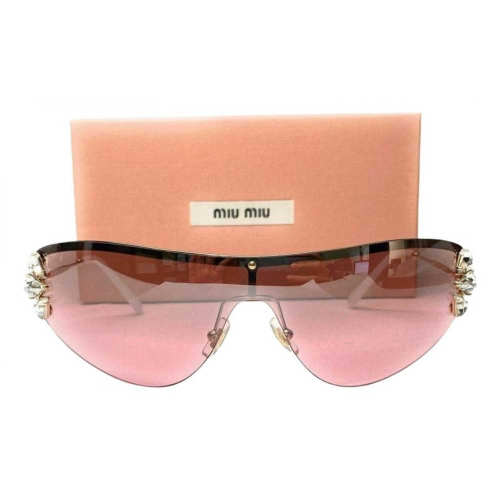 Miu Miu Oversized sunglasses - image 1