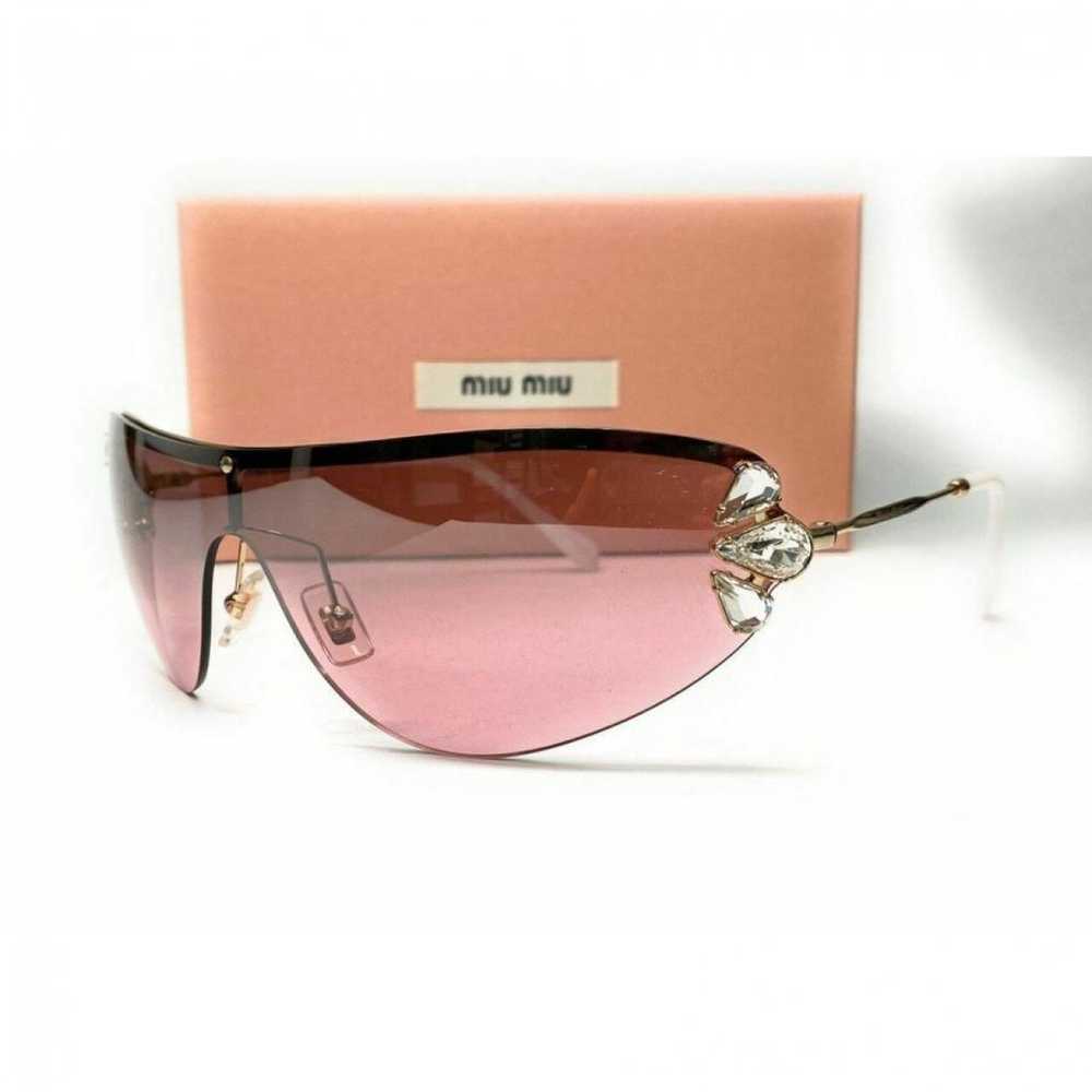 Miu Miu Oversized sunglasses - image 2