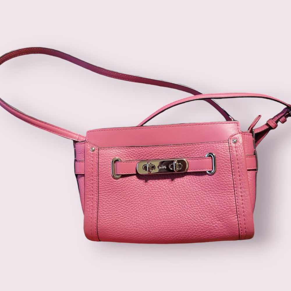 Coach Swagger Wristlet Pink Discontinued 53032 - image 1