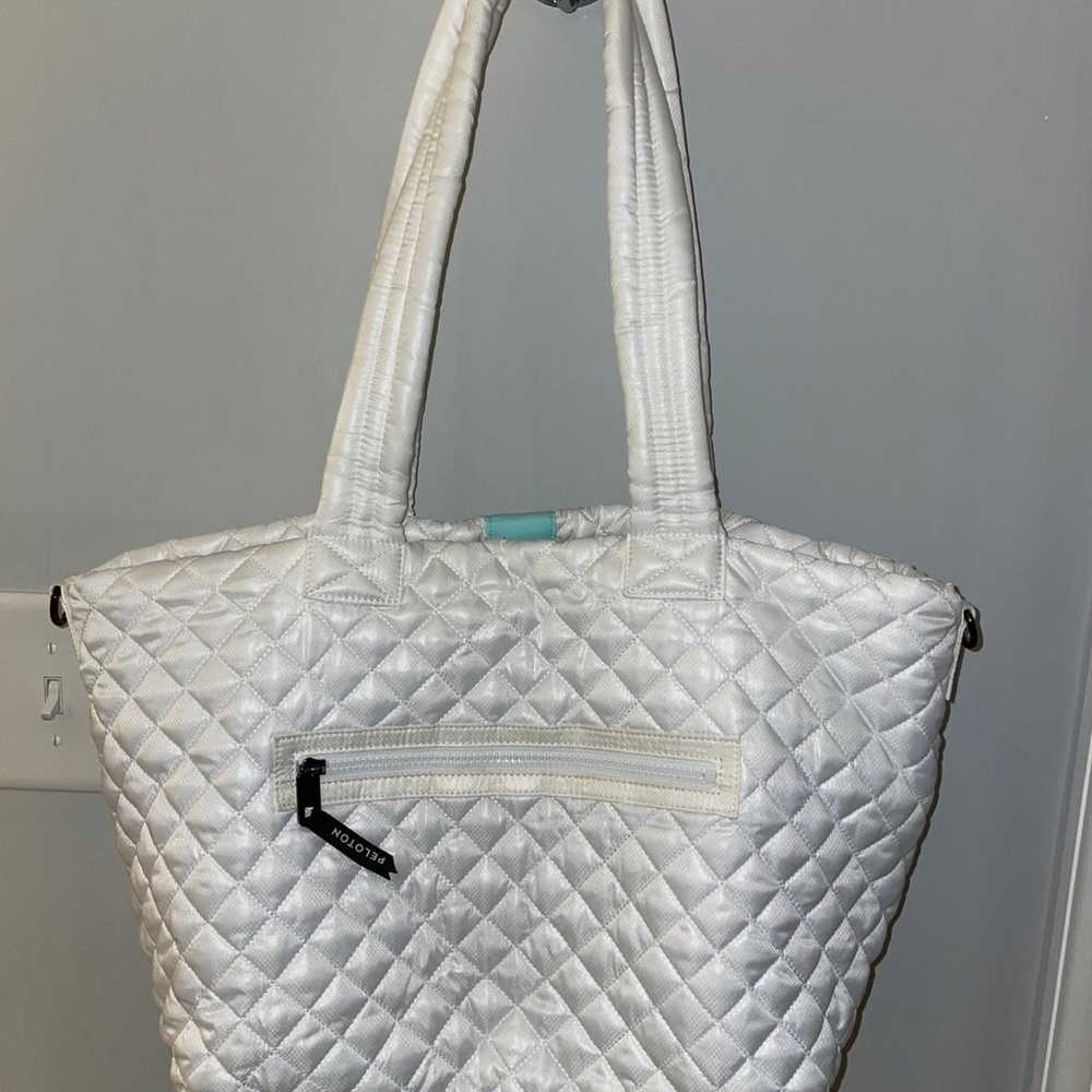 Peloton white tote bag - image 2