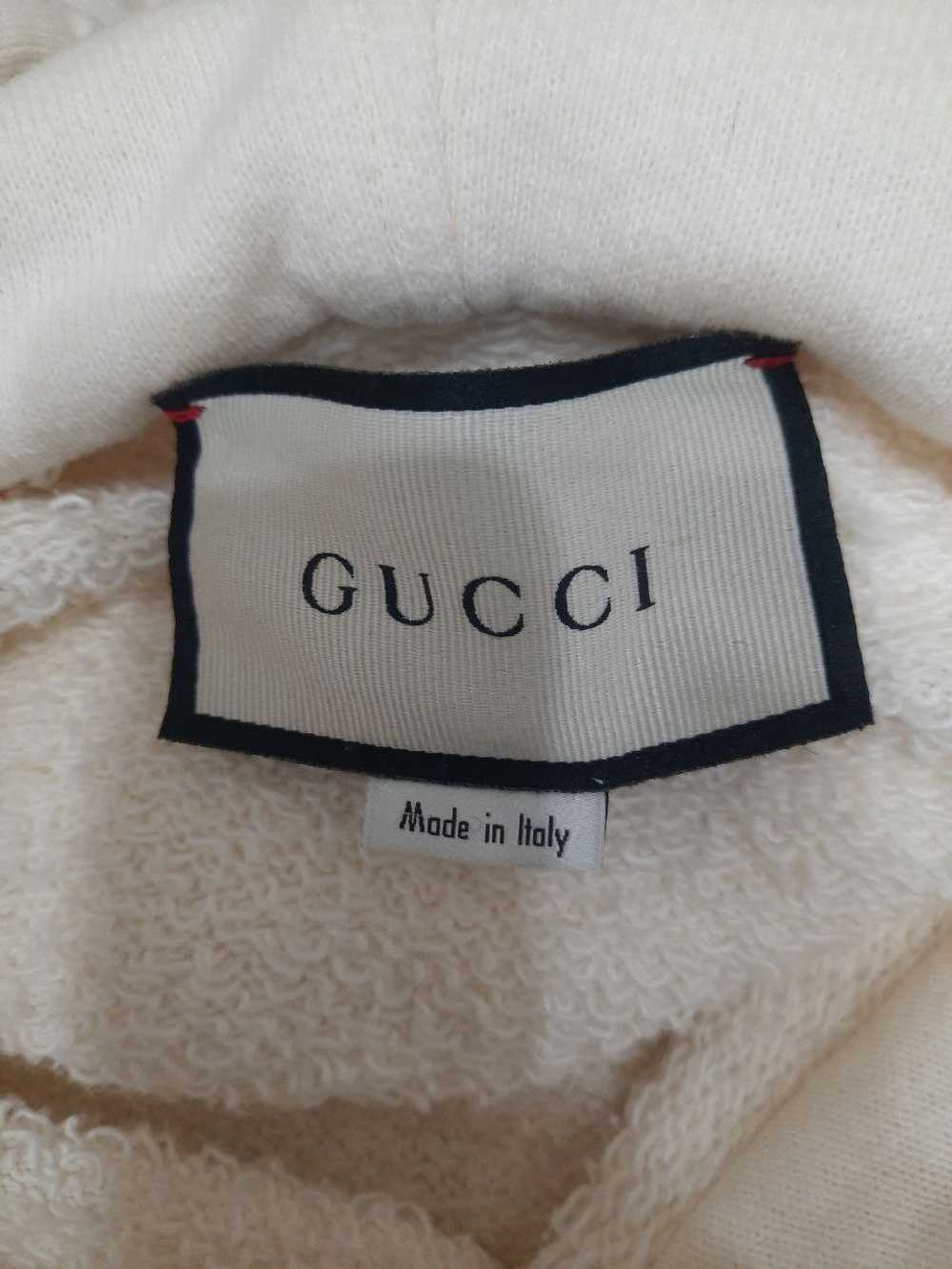 Gucci Vintage Square Bootleg Distressed Logo Hood… - image 3