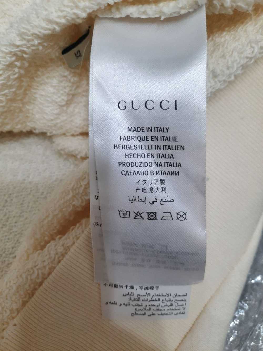 Gucci Vintage Square Bootleg Distressed Logo Hood… - image 5