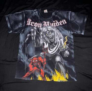 2009 Iron Maiden offers AOP Adult Sz XL English Heavy Metal Bands Music Fans UK 70s 80s