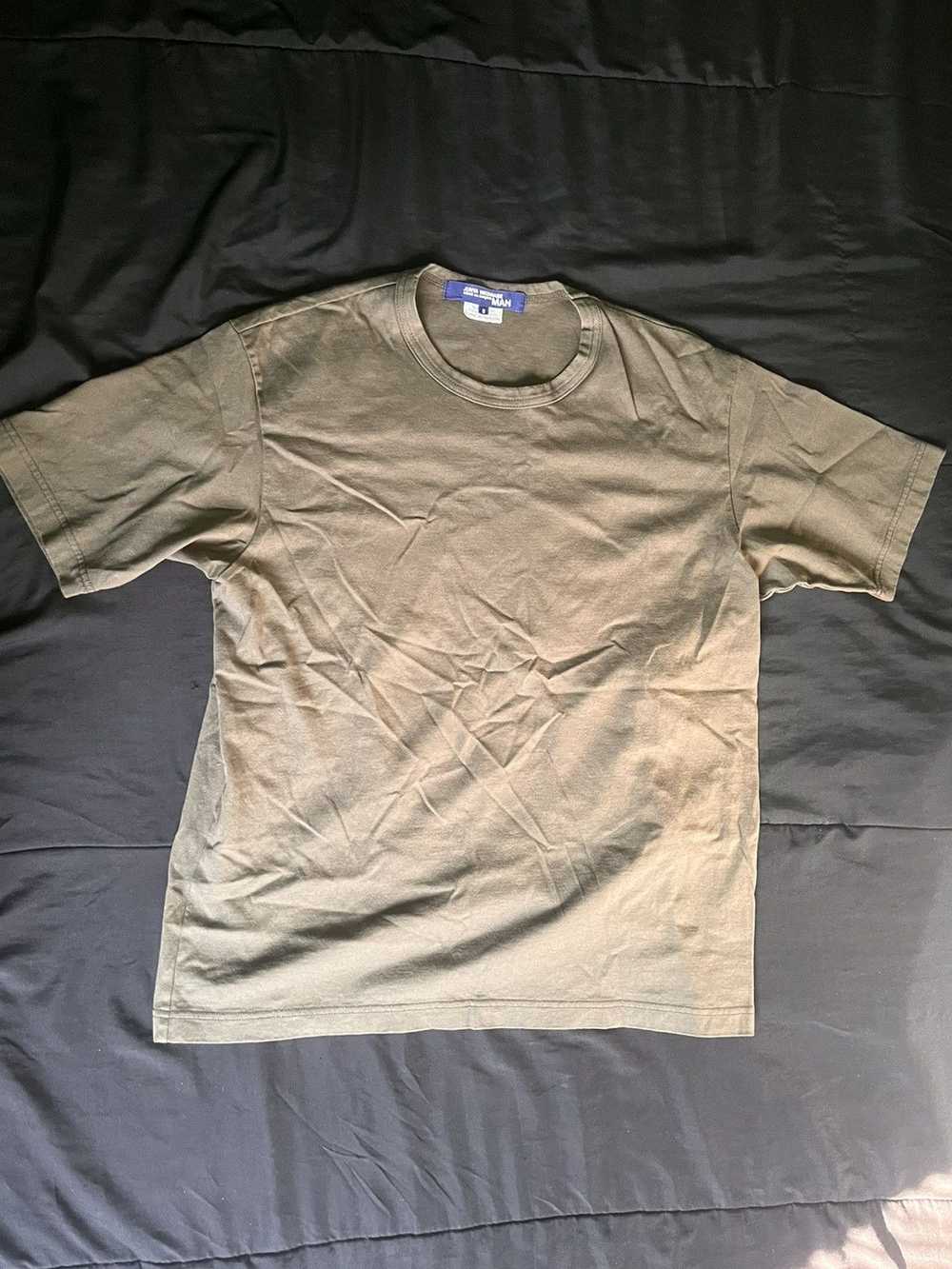 Comme des Garcons × Junya Watanabe Olive Tee - image 1