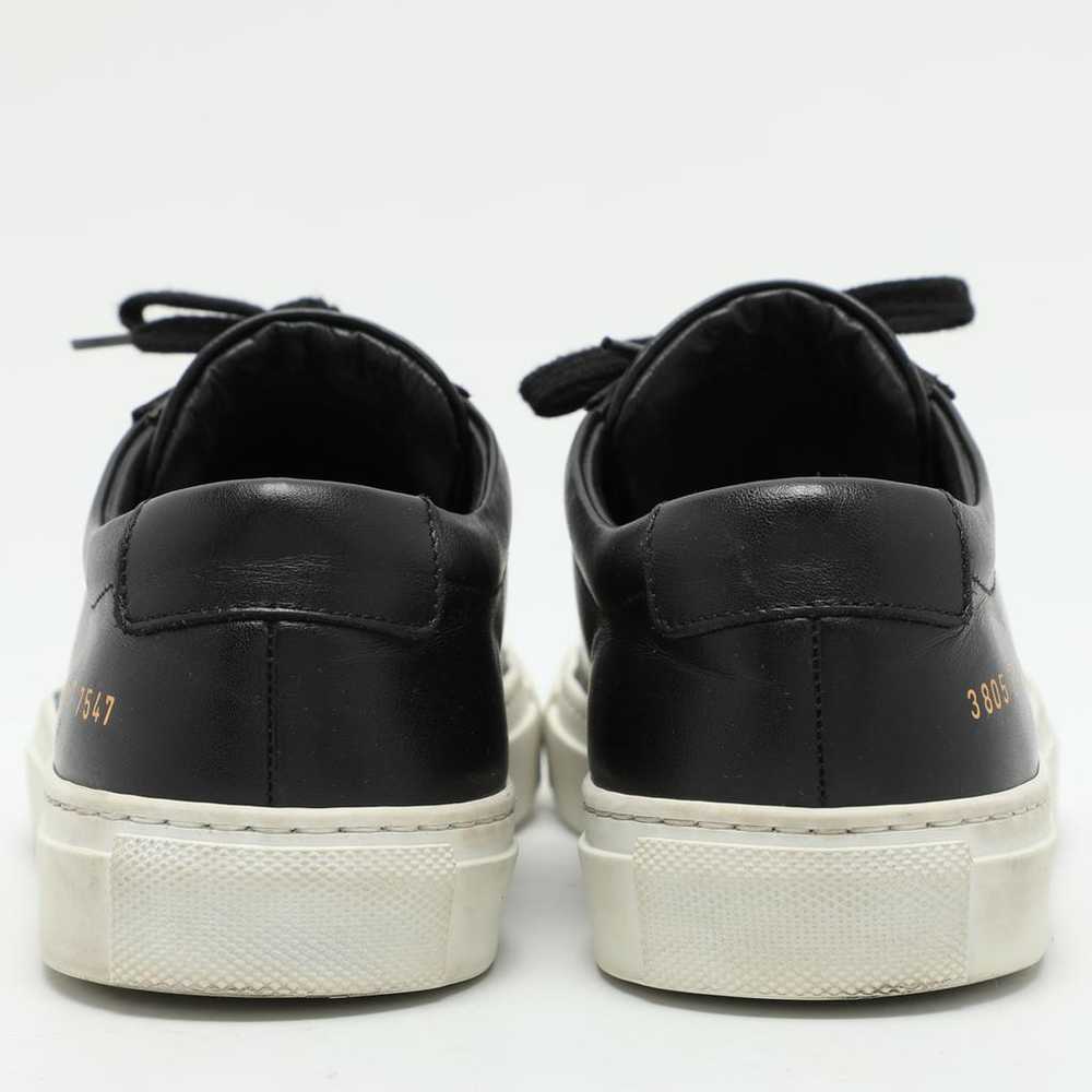 Common Projects Leather trainers - image 4