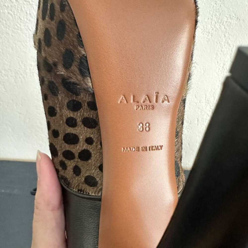 Alaïa Leather boots - image 8