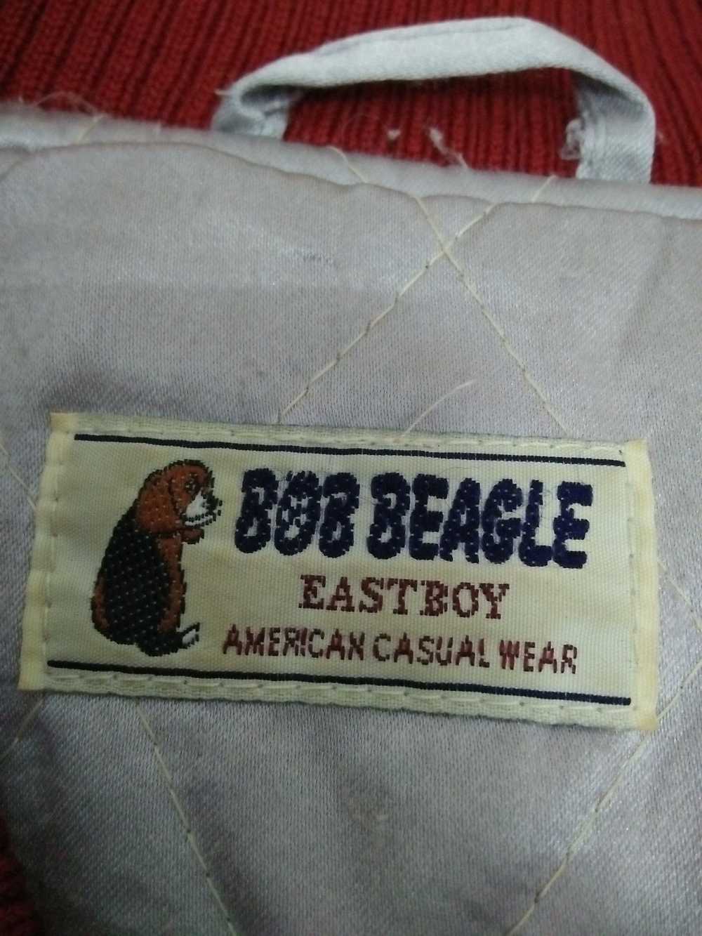 Varsity Jacket × Vintage VTG BOB BEAGLE EASTBOY V… - image 7