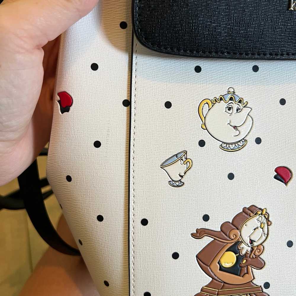 Kate Spade Disney Beauty and The Beast Backpack - image 5