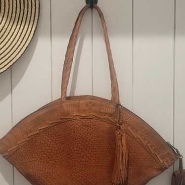 Patricia Nash Trope Dome Leather purse