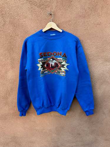 Blue Sedona, Arizona Cathedral Rock Sweatshirt - image 1