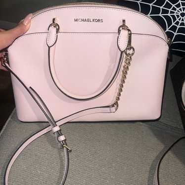 michael kors soft pink purse