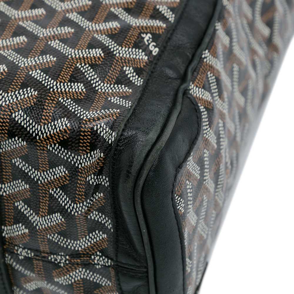 Product Details Goyard Black Goyardine Voltaire T… - image 12