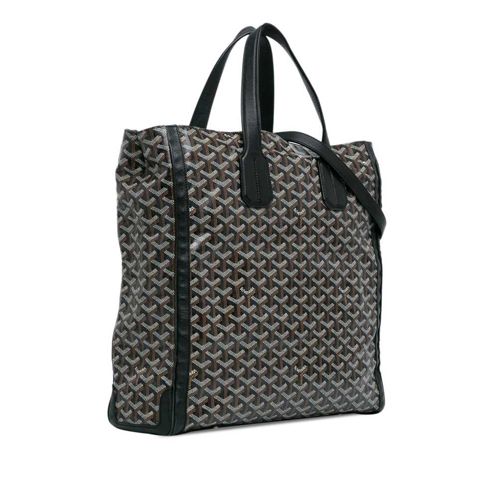 Product Details Goyard Black Goyardine Voltaire T… - image 2