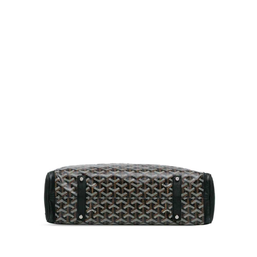 Product Details Goyard Black Goyardine Voltaire T… - image 4