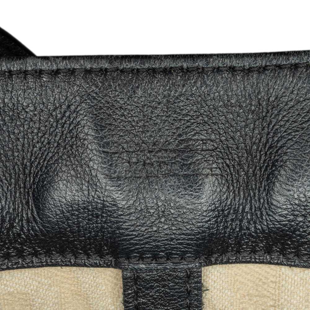 Product Details Goyard Black Goyardine Voltaire T… - image 6