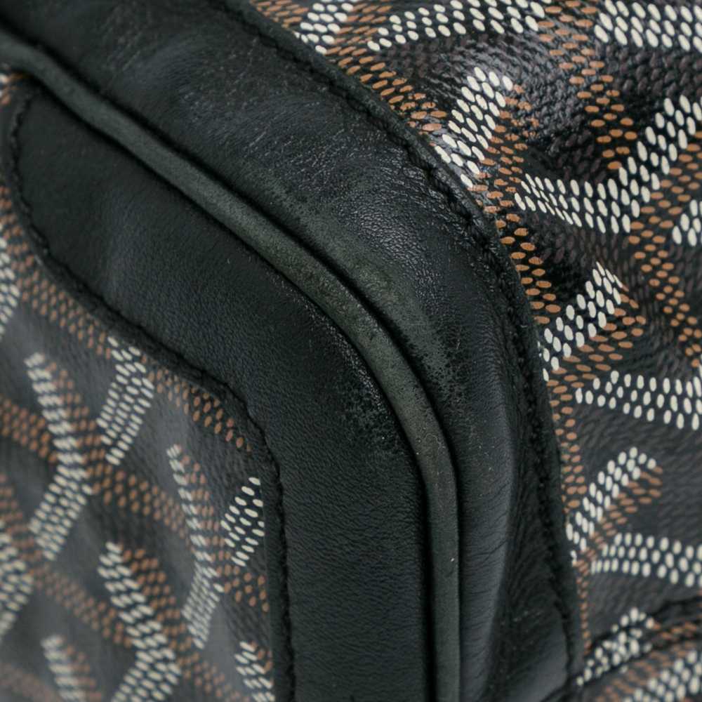 Product Details Goyard Black Goyardine Voltaire T… - image 9