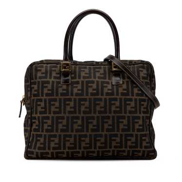 Product Details Fendi Brown Zucca Canvas Business… - image 1