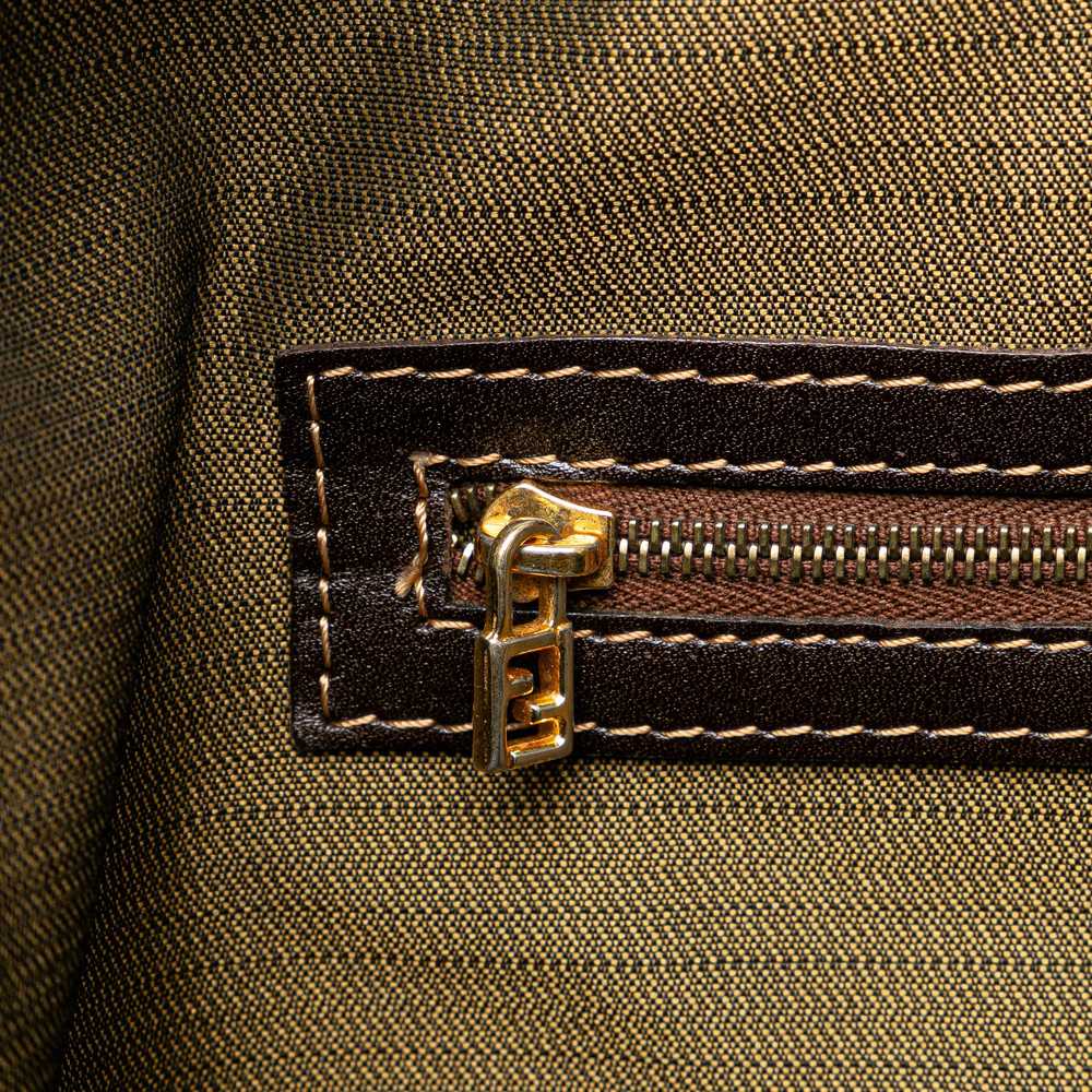 Product Details Fendi Brown Zucca Canvas Business… - image 7