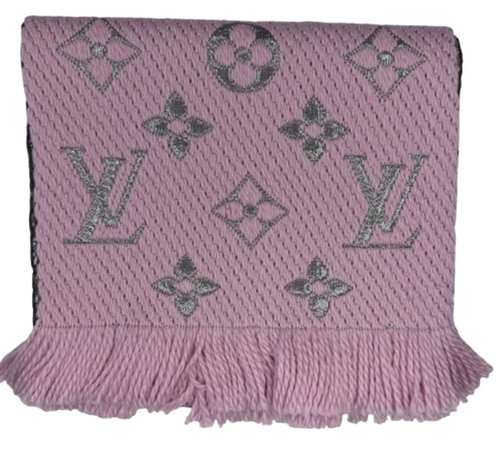 Product Details Louis Vuitton Pink Monogram Wool … - image 1