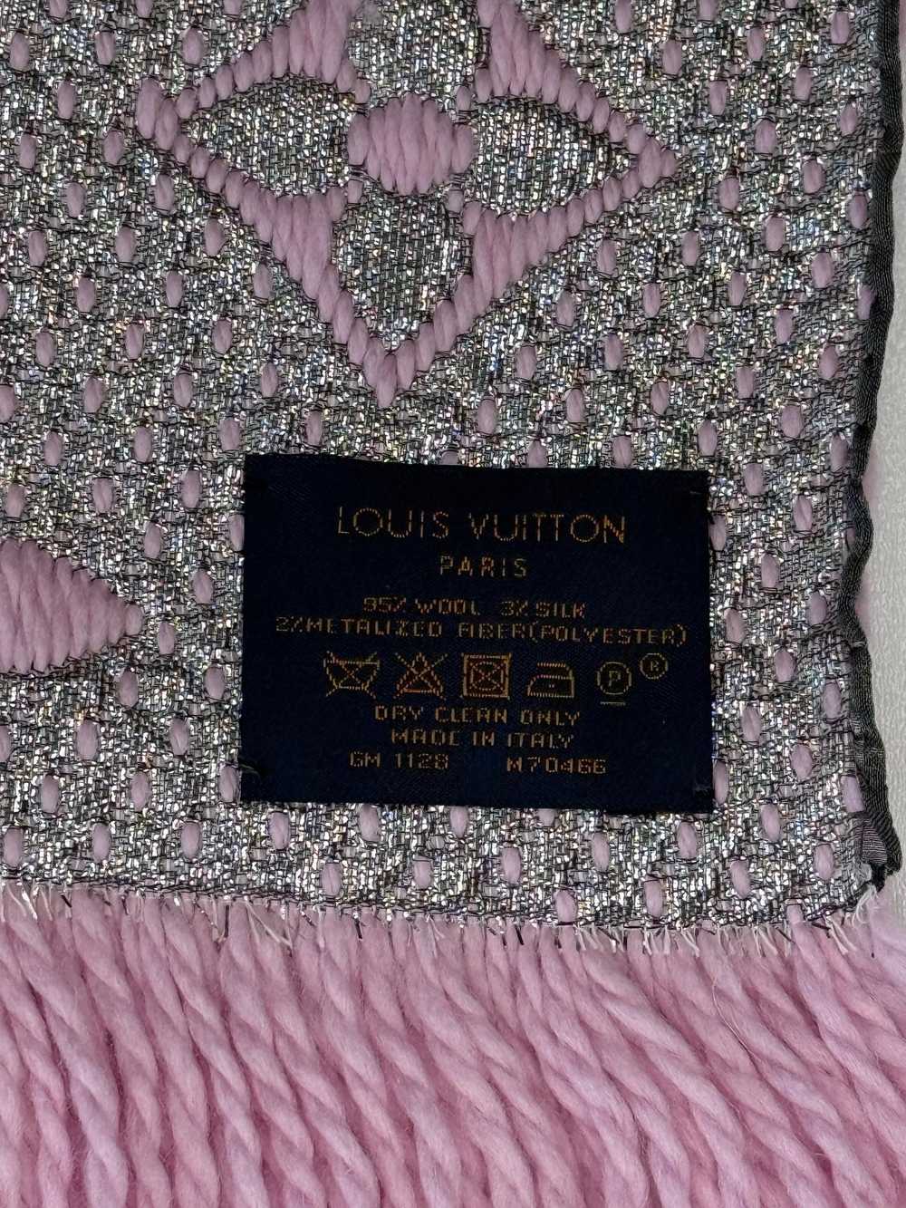 Product Details Louis Vuitton Pink Monogram Wool … - image 4