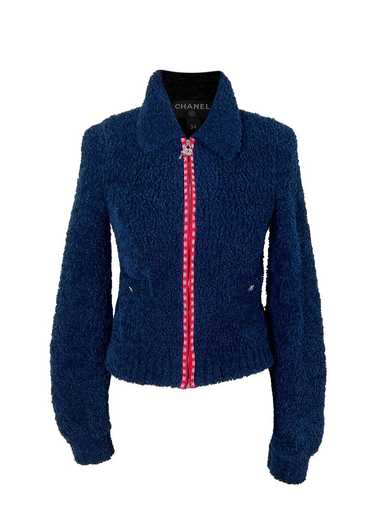 Product Details Chanel Navy Teddy Fleece