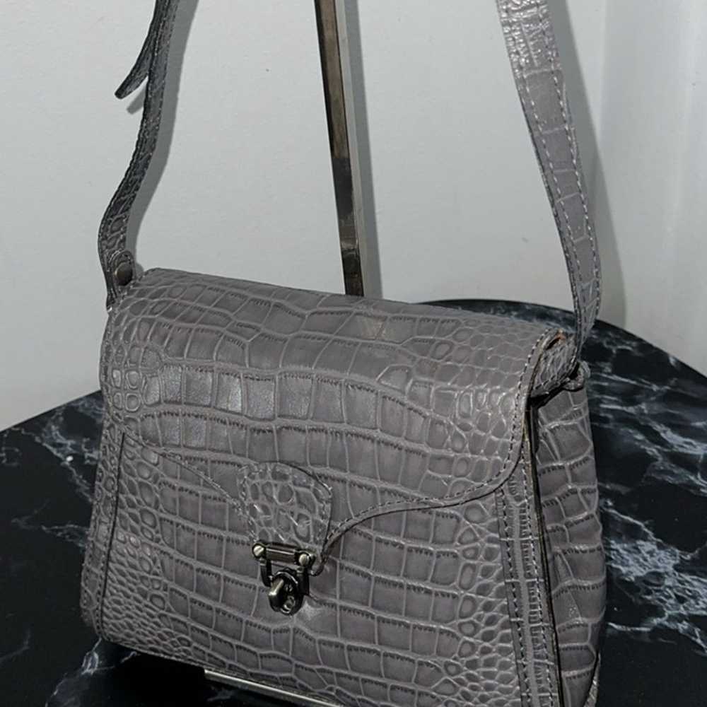 Patricia Nash Handbag Leather Ashmore Satchel Bri… - image 4