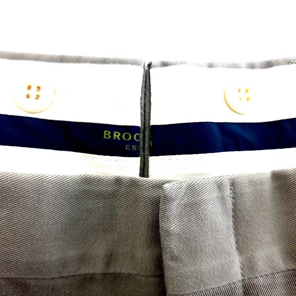 Brooks Brothers Brooks Brothers Pleated Cotton Kh… - image 3