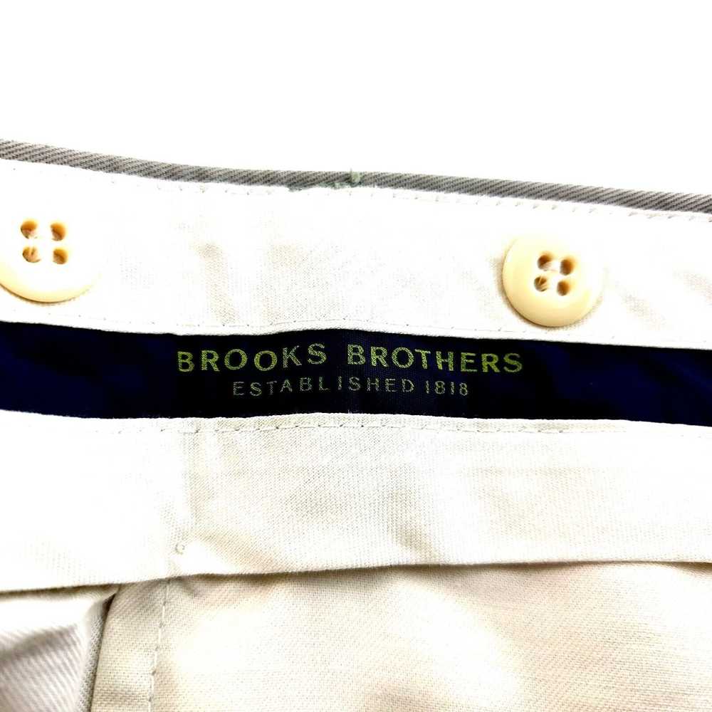 Brooks Brothers Brooks Brothers Pleated Cotton Kh… - image 7