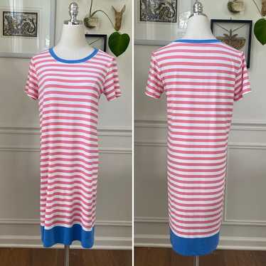 Southern Tide Southern Tide Stripe Tshirt Dress Pi