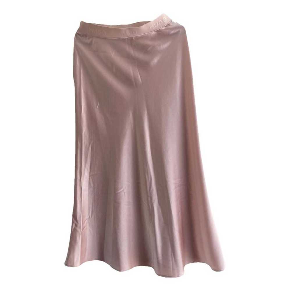 Hugo Boss Silk mid-length skirt - image 1