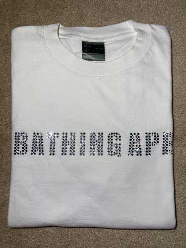 Bape 2004 Bape Swarovski Bathing Ape Logo Tee OG 9