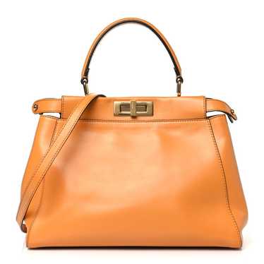 FENDI Vitello Morgan Shiny Nappa Medium Peekaboo … - image 1