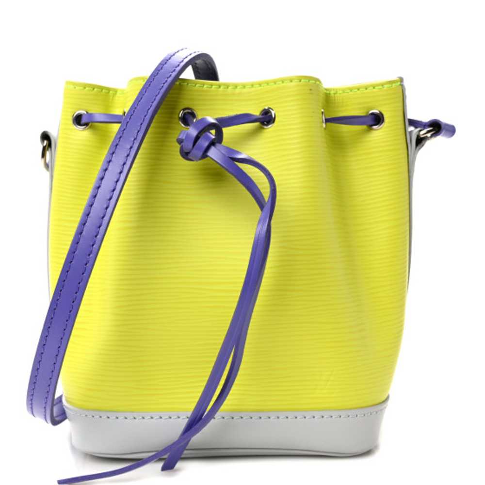 LOUIS VUITTON Epi Nano Noe Acid Yellow - image 1