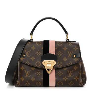 LOUIS VUITTON Monogram Georges BB Black Rose Poud… - image 1