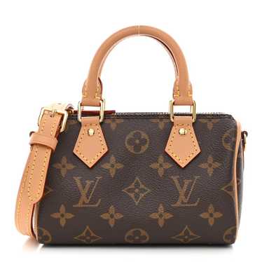 LOUIS VUITTON Monogram Nano Speedy Bandouliere - image 1