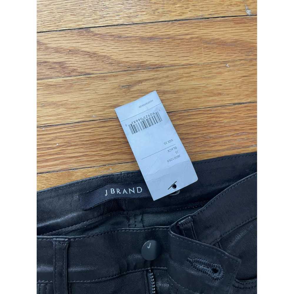 J Brand Leather slim pants - image 2