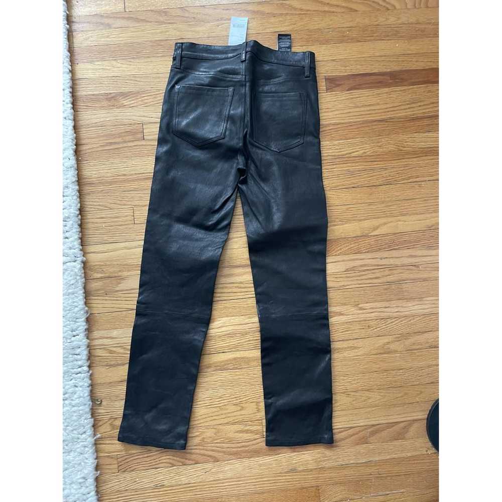 J Brand Leather slim pants - image 3